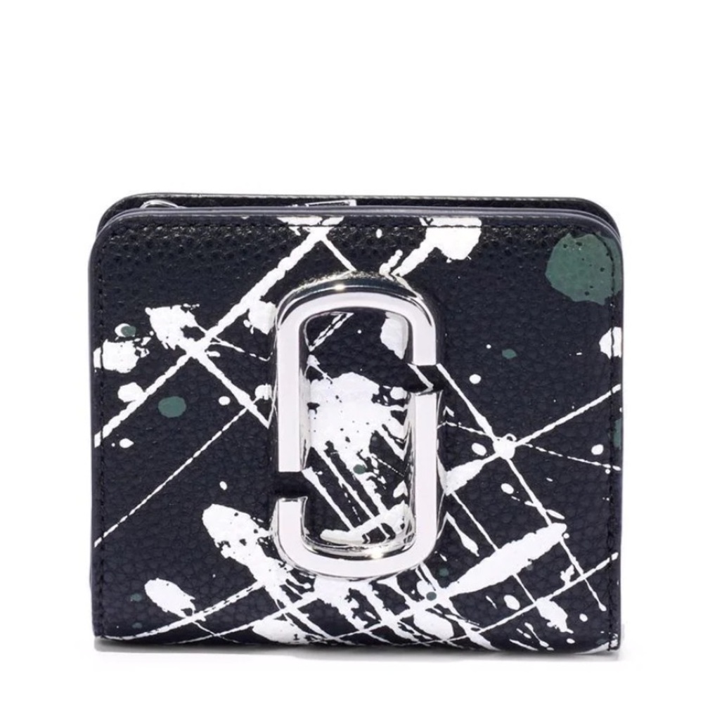 NWT Marc Jacobs The Snapshot Splatter Paint Wallet